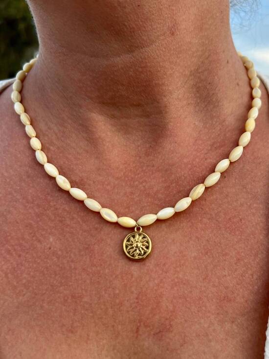 HALT Jewelry - NEW HALT women's sunbeam necklace in yellow